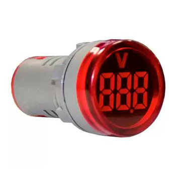Индикатор значения напряжения AD22-RV красный Энергия - Электрика, НВА - Устройства управления и сигнализации - Сигнальная аппаратура - . Магазин оборудования для автономного и резервного электропитания Ekosolar.ru в Солнечногорске