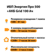 ИБП для котла Энергия Про 500 + Аккумулятор Grid 100 Ah 12 v (300Вт - 182мин) - ИБП и АКБ - ИБП для котлов - . Магазин оборудования для автономного и резервного электропитания Ekosolar.ru в Солнечногорске